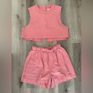 Free People Good Vibes 2 piece Set